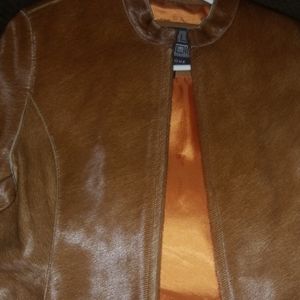 Cow Skin Coat